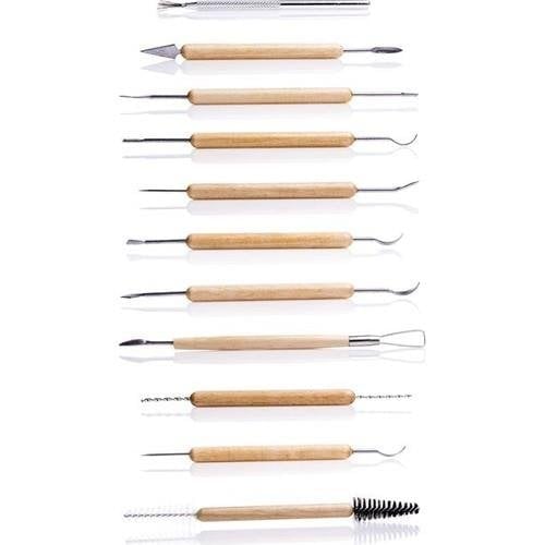 Seramik-Heykel Şekillendirme Seti 11 Parça