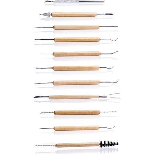 Seramik-Heykel Şekillendirme Seti 11 Parça