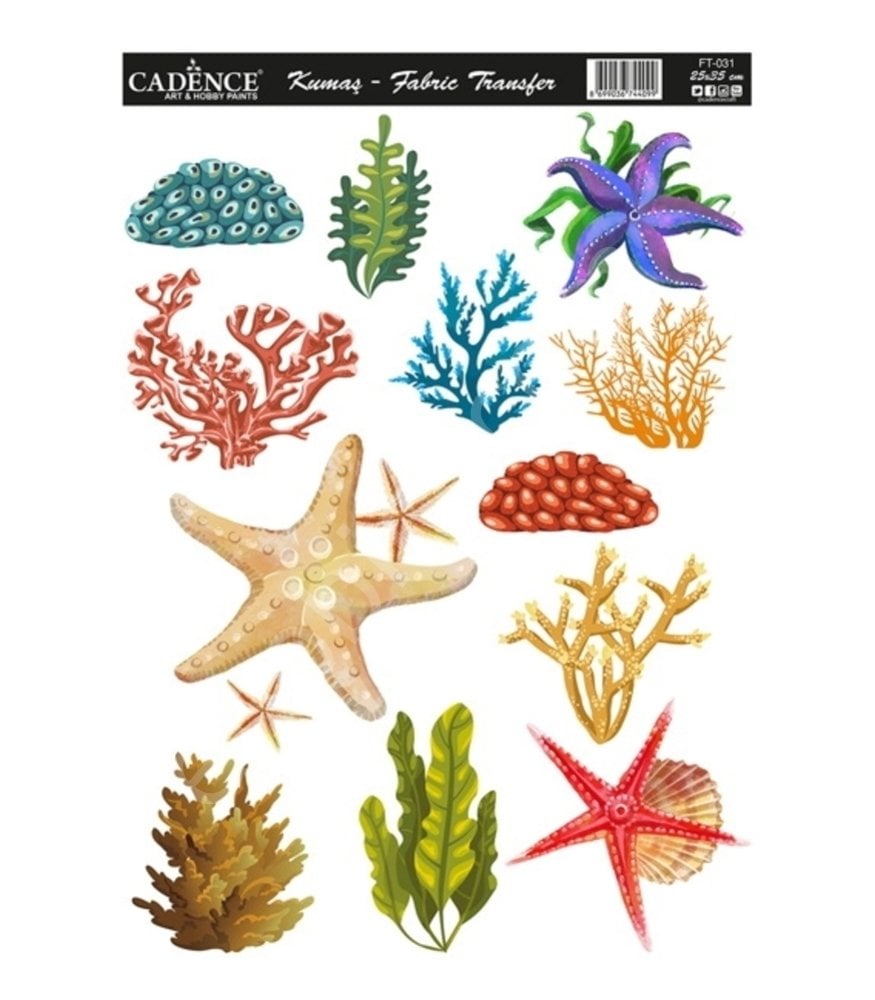 FT-31  Cadence Kumaş Transfer 25x35cm