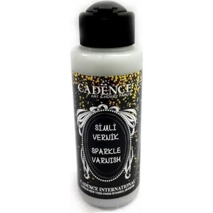 Cadence Simli Vernik Gümüş 120ml