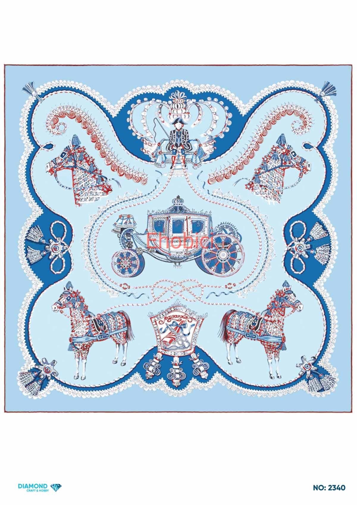 Diamond Pirinç Dekopaj Kağıdı - 2340