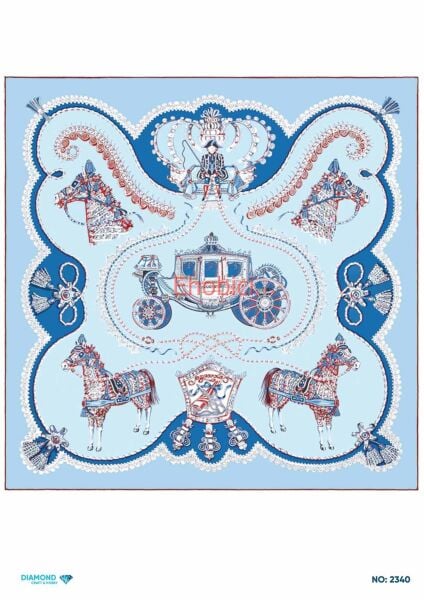 Diamond Pirinç Dekopaj Kağıdı - 2340