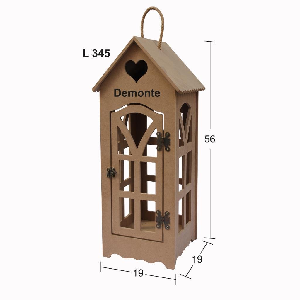 Fenerlik Ahşap Obje L-345 Demonte