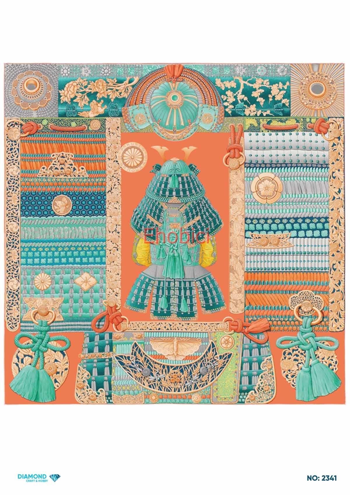 Diamond Pirinç Dekopaj Kağıdı - 2341