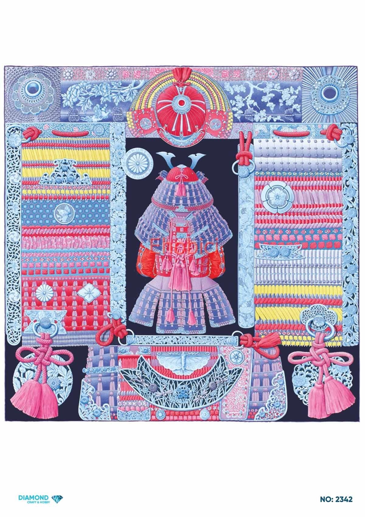 Diamond Pirinç Dekopaj Kağıdı - 2342