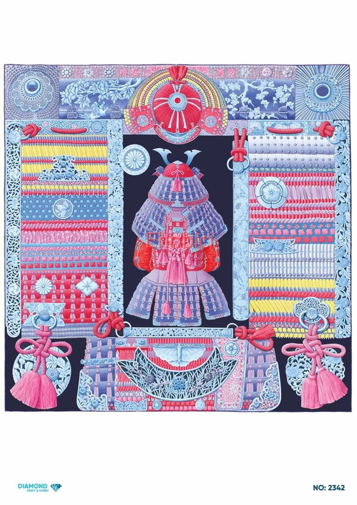 Diamond Pirinç Dekopaj Kağıdı - 2342