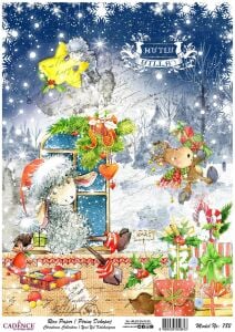 Cadence Pirinç Dekopaj Kağıdı Model - 782