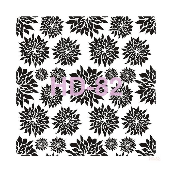 HD82 Cadence Home Dekor Stencil 45x45