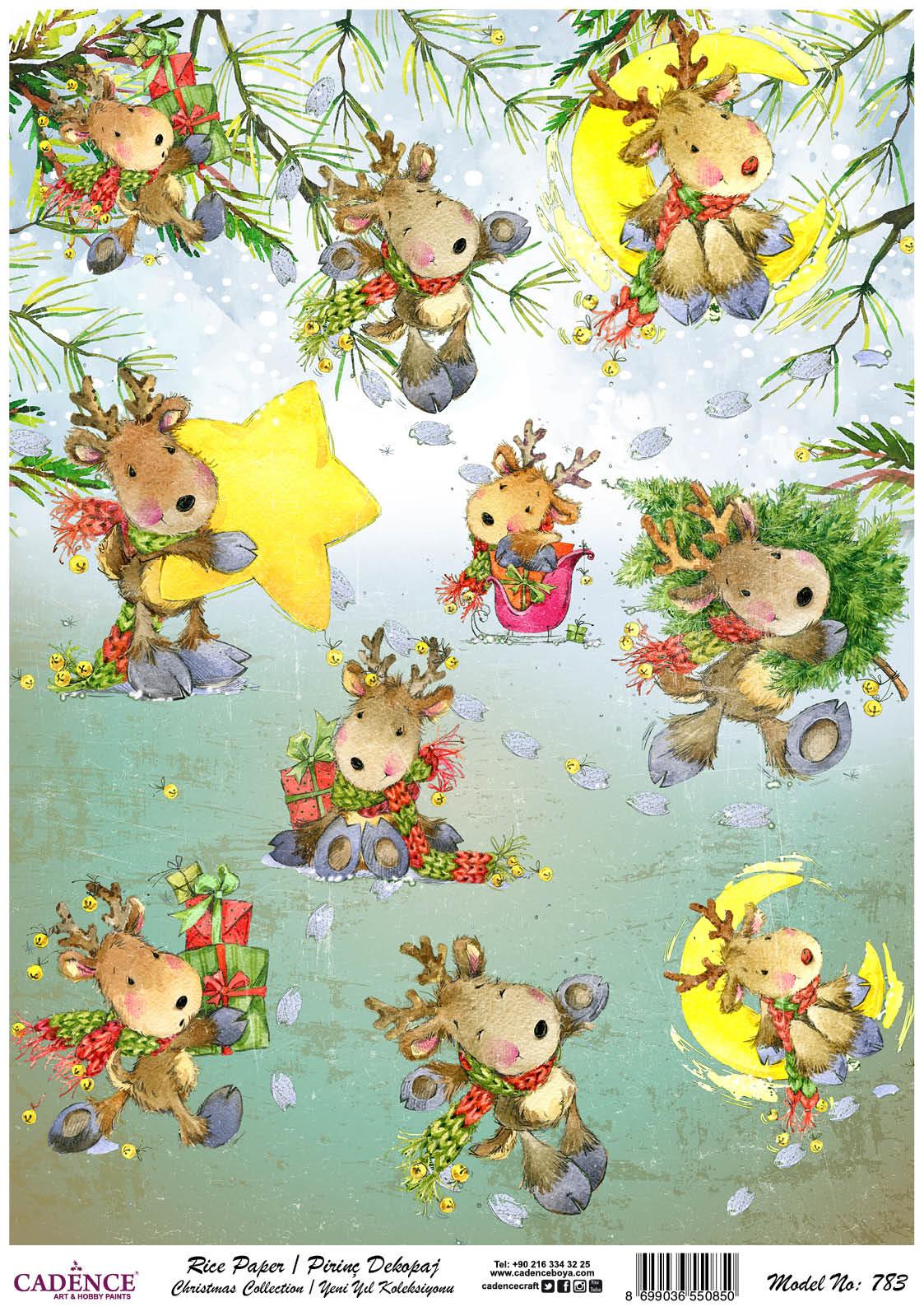 Cadence Pirinç Dekopaj Kağıdı Model - 783