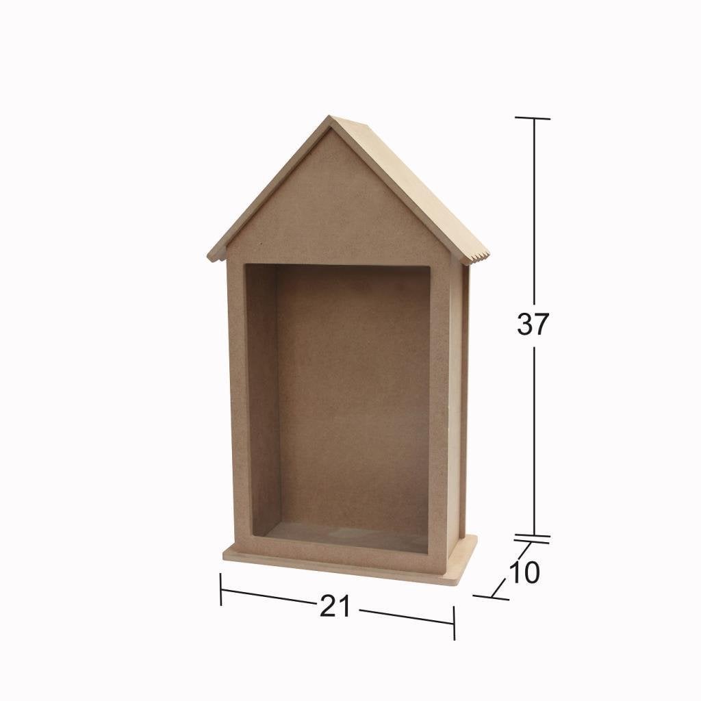 Ahşap Bibloluk 37x21cm L-349