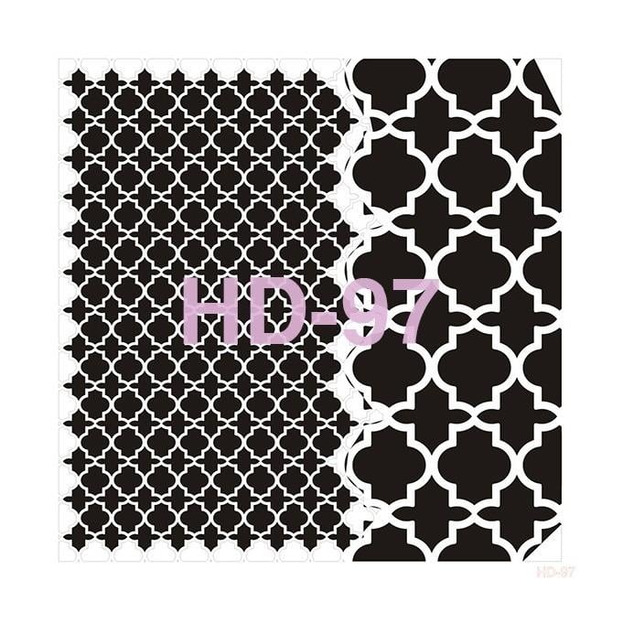 HD97 Cadence Home Dekor Stencil 45x45