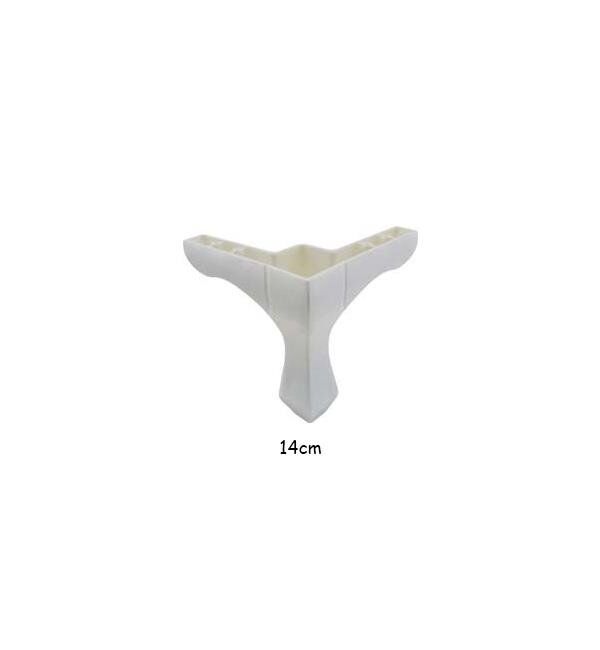 Lükens Ayak Düz Model 14cm Beyaz