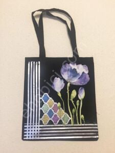 Baskılı Kumaş Çanta 35x40cm CK-019