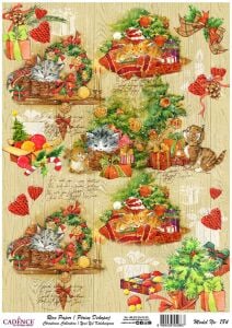 Cadence Pirinç Dekopaj Kağıdı Model - 784