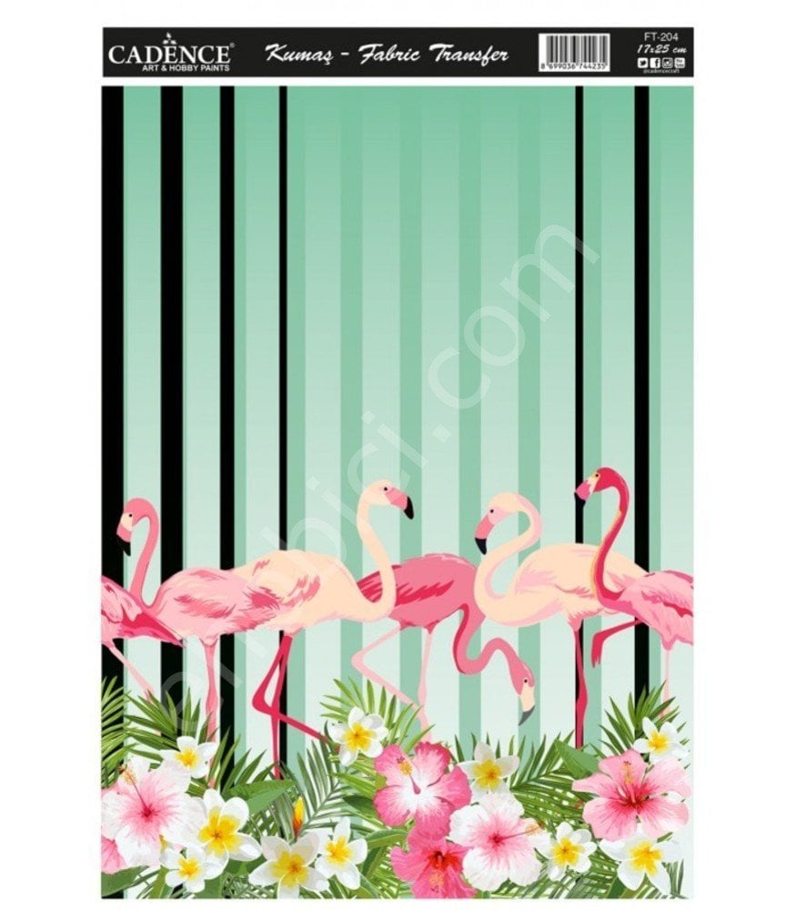 FT-204  Cadence Kumaş Transfer 17x25cm