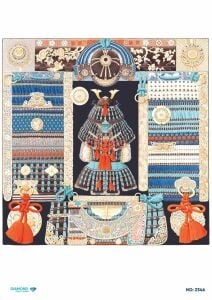 Diamond Pirinç Dekopaj Kağıdı - 2346