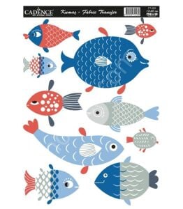 FT-206  Cadence Kumaş Transfer 17x25cm