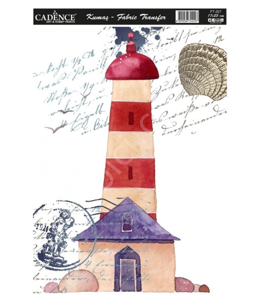 FT-207  Cadence Kumaş Transfer 17x25cm