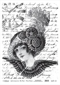 Cadence Mix Media Varak Pirinç Dekopaj MAV-03 GÜMÜŞ