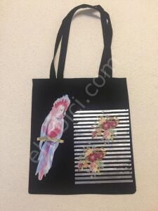 Baskılı Kumaş Çanta 35x40cm CK-025