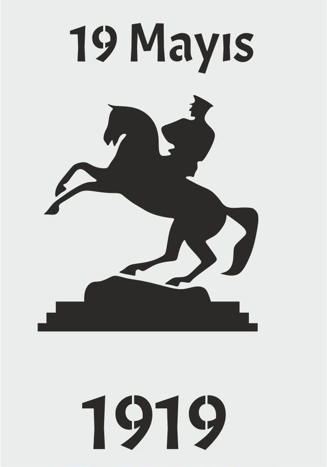 Siluet Desenler Stencil Şablon (21x30) SL-049