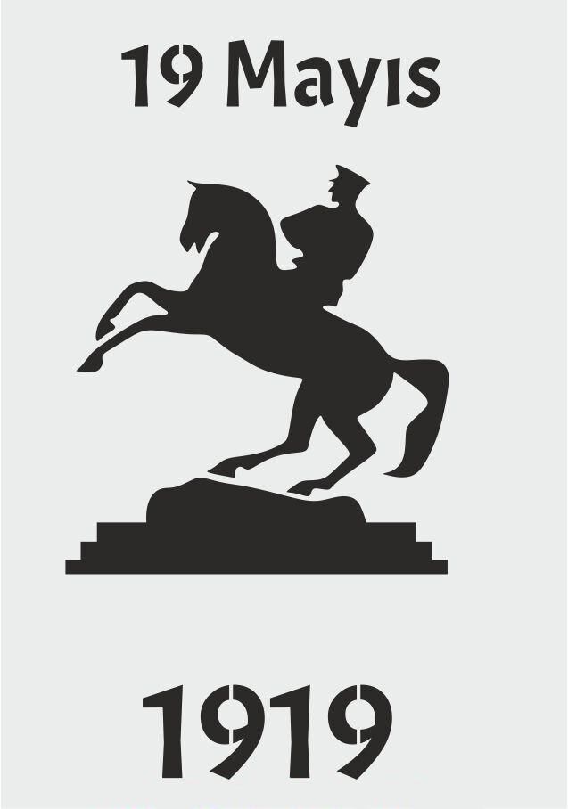 Siluet Desenler Stencil Şablon (21x30) SL-049