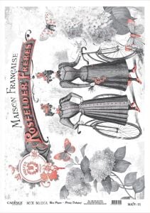 Cadence Mix Media Varak Pirinç Dekopaj MAV-01 ROSE GOLD