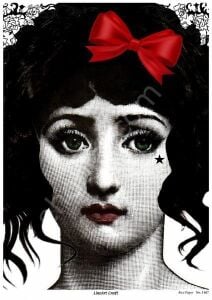 Lineart Pirinç Dekopaj Kağıdı Model - 1407