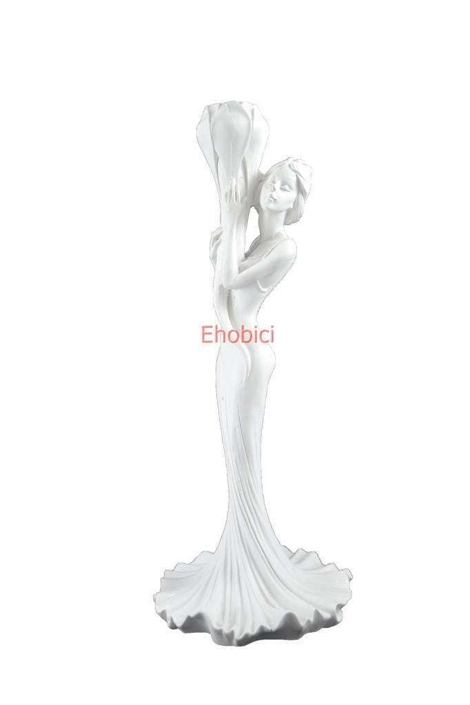 Polyester Şamdan Sd18 (37x15) - Kadin Tekli SD18