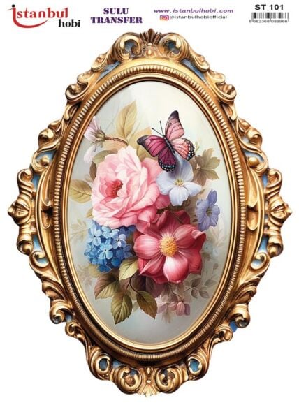 Sulu Transfer Kağıdı 25x35cm ST-101