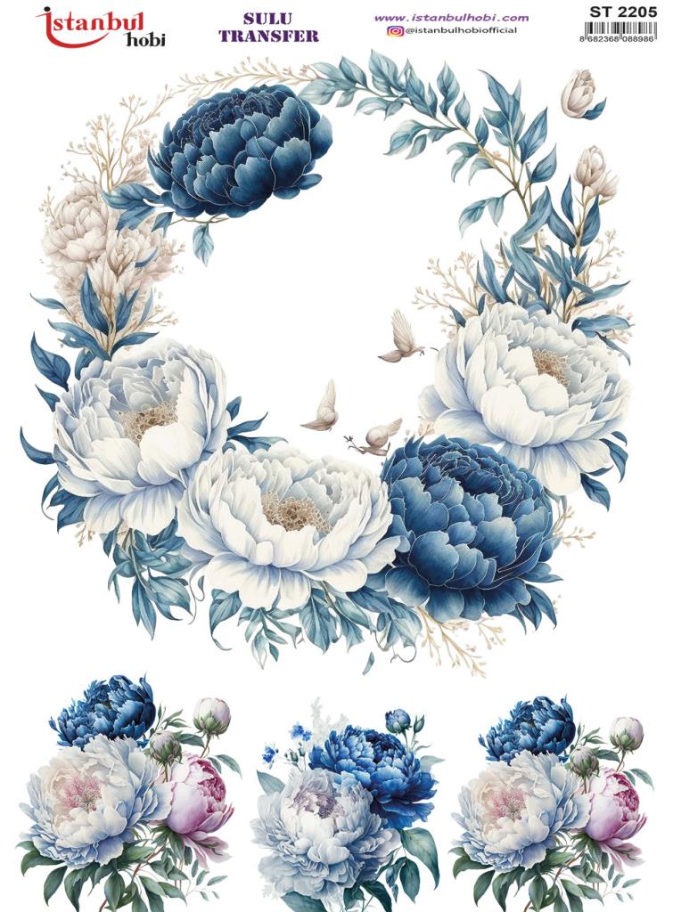 Sulu Transfer Kağıdı 25x35cm ST-2205