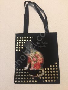 Baskılı Kumaş Çanta 35x40cm CK-028