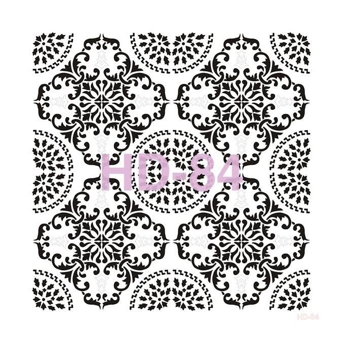 HD84 Cadence Home Dekor Stencil 45x45