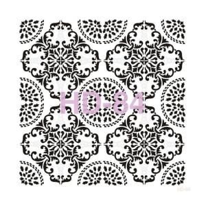 HD84 Cadence Home Dekor Stencil 45x45