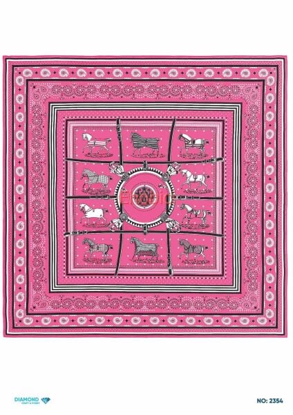 Diamond Pirinç Dekopaj Kağıdı - 2354