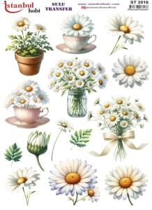 Sulu Transfer Kağıdı 25x35cm ST-2016