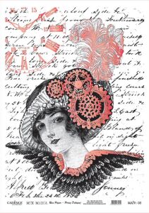 Cadence Mix Media Varak Pirinç Dekopaj MAV-03 ROSE GOLD