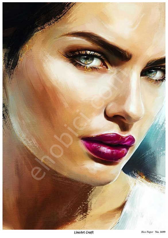 Lineart Pirinç Dekopaj Kağıdı Model - 1699