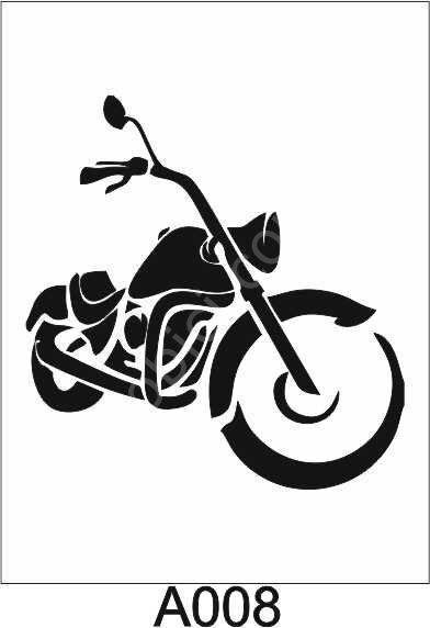 Araç Model Stencil Şablon (20x20) A-008