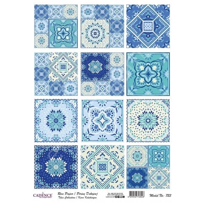 Cadence Pirinç Dekopaj Kağıdı Model - 723