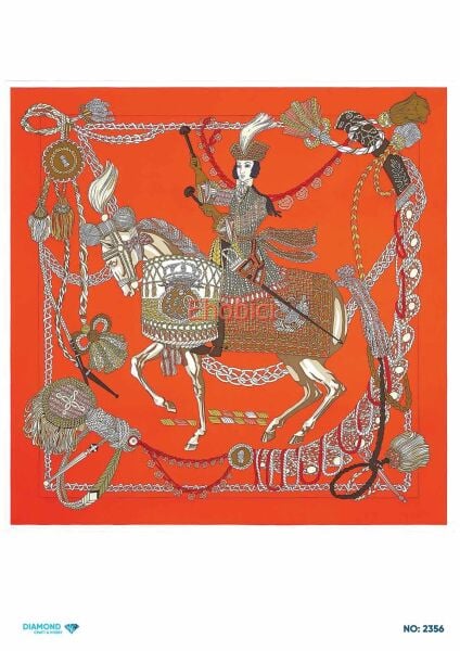 Diamond Pirinç Dekopaj Kağıdı - 2356