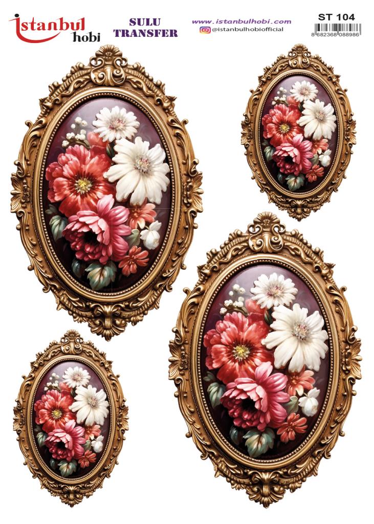 Sulu Transfer Kağıdı 25x35cm ST-104