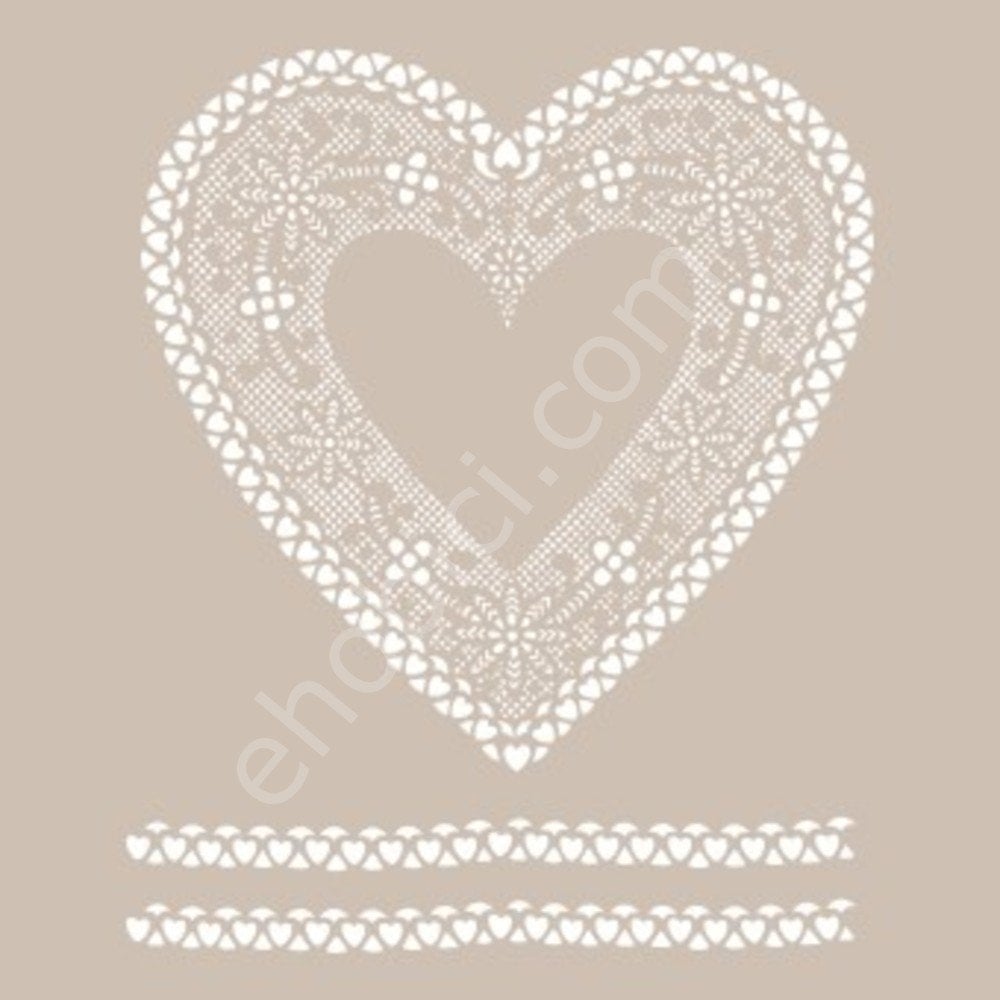 DS01 Cadence Dantel Serisi 25x35 Stencil