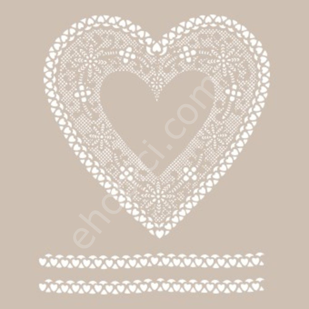 DS01 Cadence Dantel Serisi 25x35 Stencil