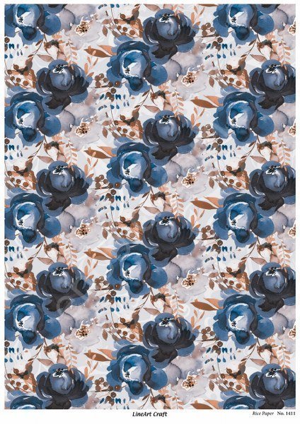 Lineart Pirinç Dekopaj Kağıdı Model - 1411