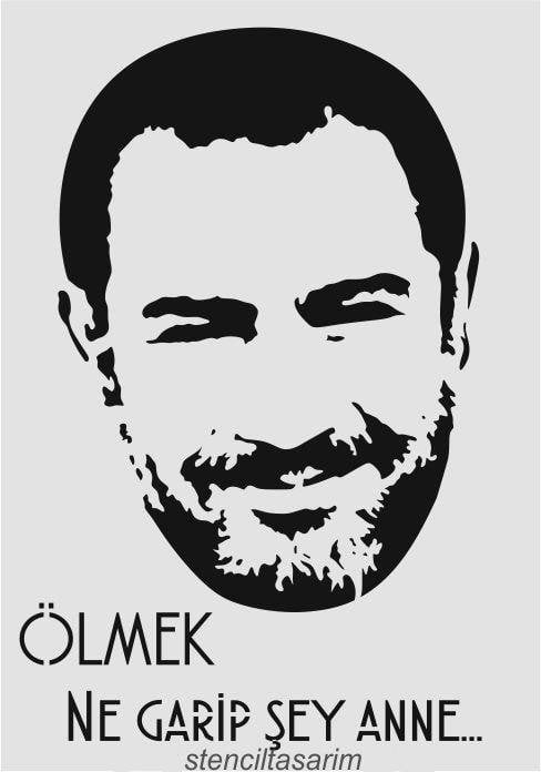 Siluet Desenler Stencil Şablon (21x30) SL-061