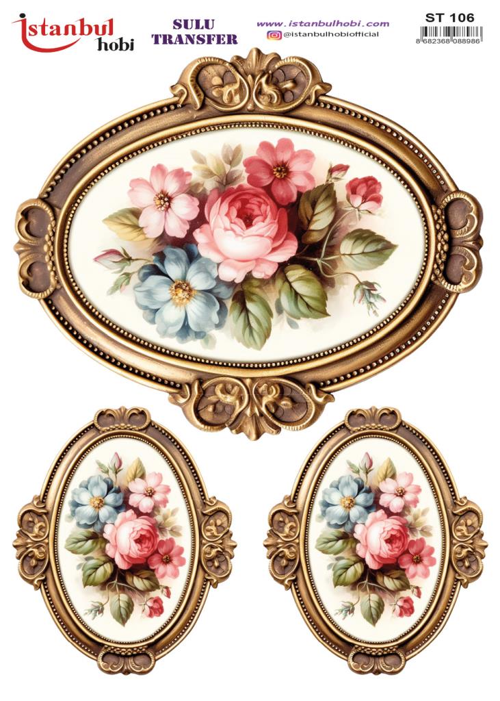 Sulu Transfer Kağıdı 25x35cm ST-106