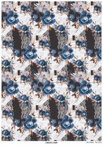 Lineart Pirinç Dekopaj Kağıdı Model - 1412