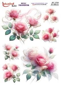 Sulu Transfer Kağıdı 25x35cm ST-1701