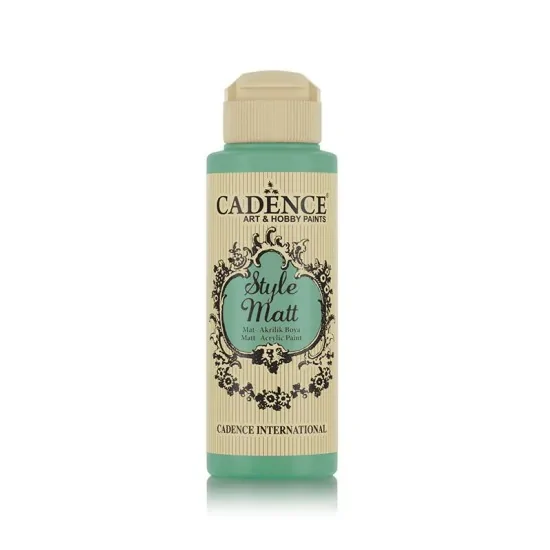 Cadence Style Matt Akrilik Boya S9038 Açık Nane Yeşili 120ml